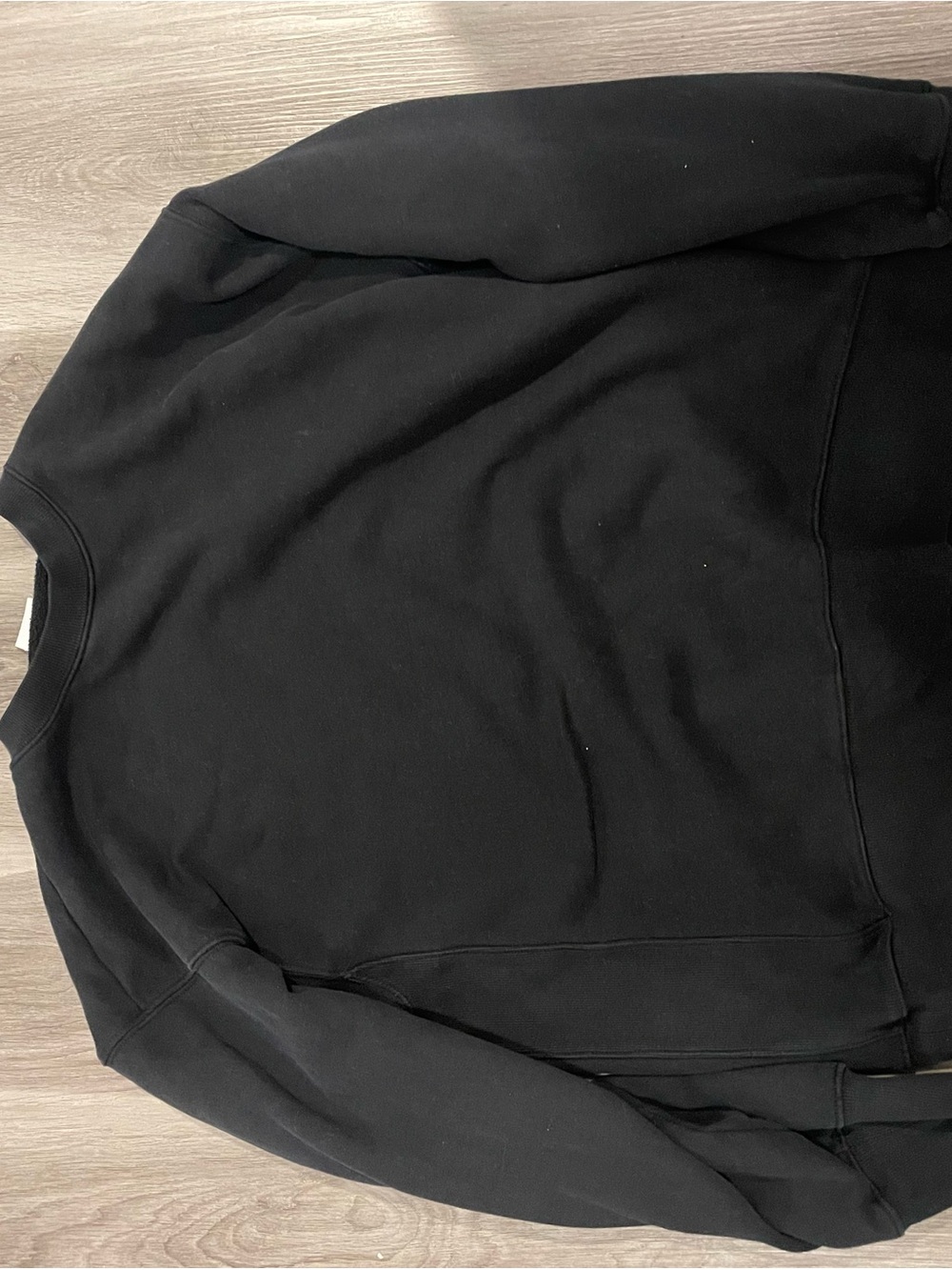 Classic Black Crewneck Sweatshirt